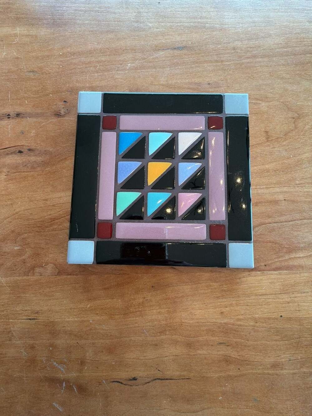 Amish Wild Goose Ceramic Tile Trivet
